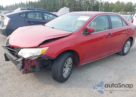 2012 Toyota Camry Le из США, поврежденный, VIN 4T1BF1FK6CU524218